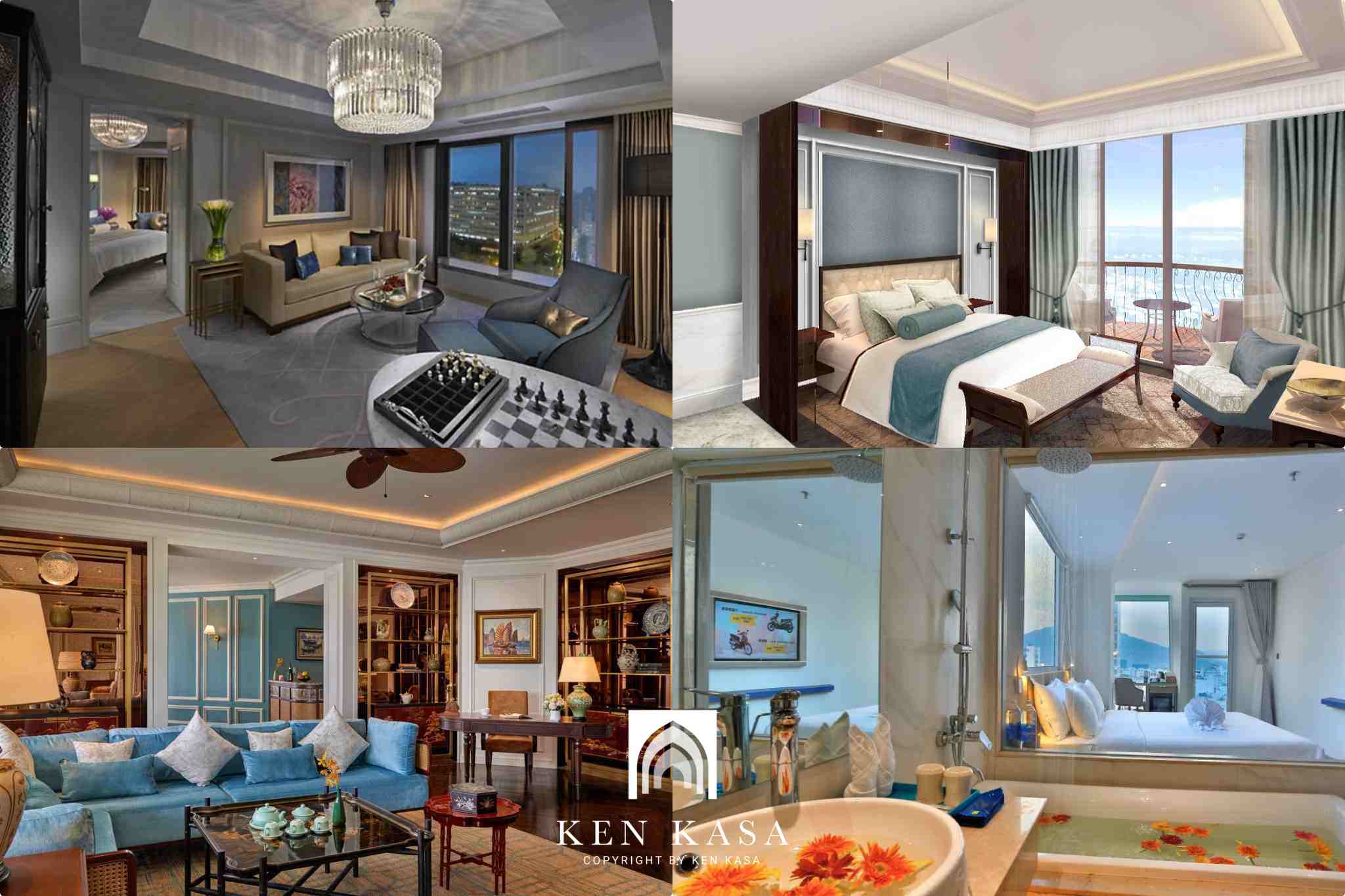 Diện t&iacute;ch trong ph&ograve;ng suite 